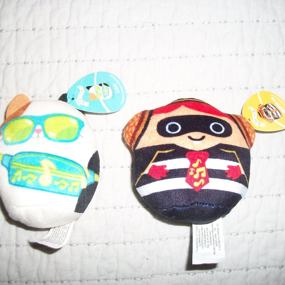 NWT McDonald's Squishmallows - Hamburglar and Cam